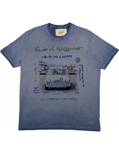 BOB Camiseta azul Vado al Massimmo manga corta | Ego Madrid
