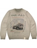 BOB Jersey reversible cuello redondo Bristol verde claro "Walk of dife"