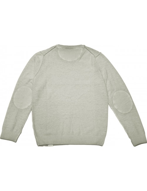 BOB Jersey cuello redondo verde militar claro reversible | Ego Madrid