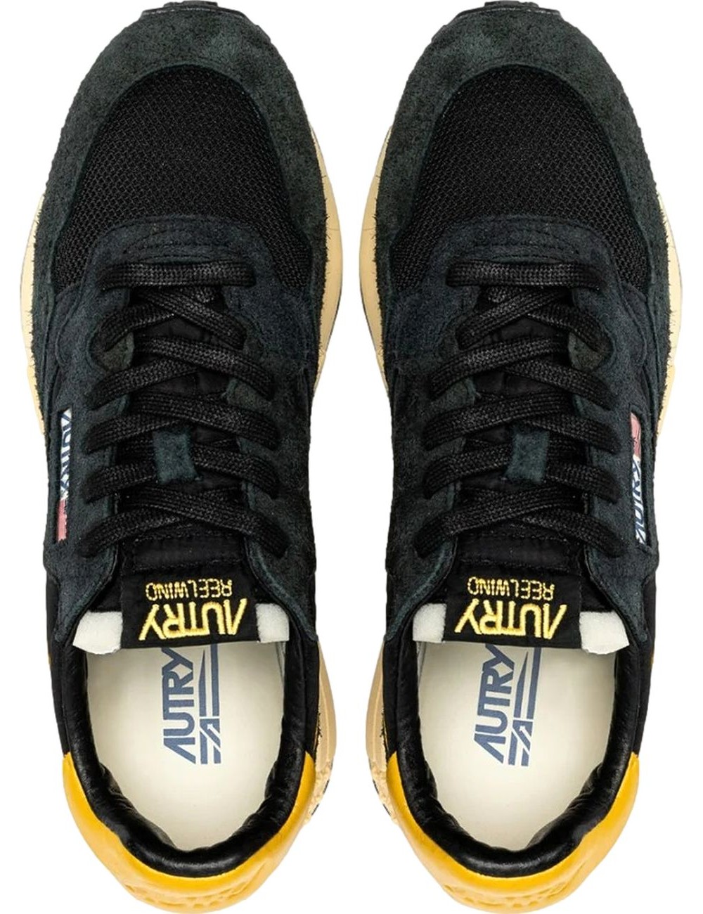 Autry zapatillas bajas Reelwind black-yellow UT21