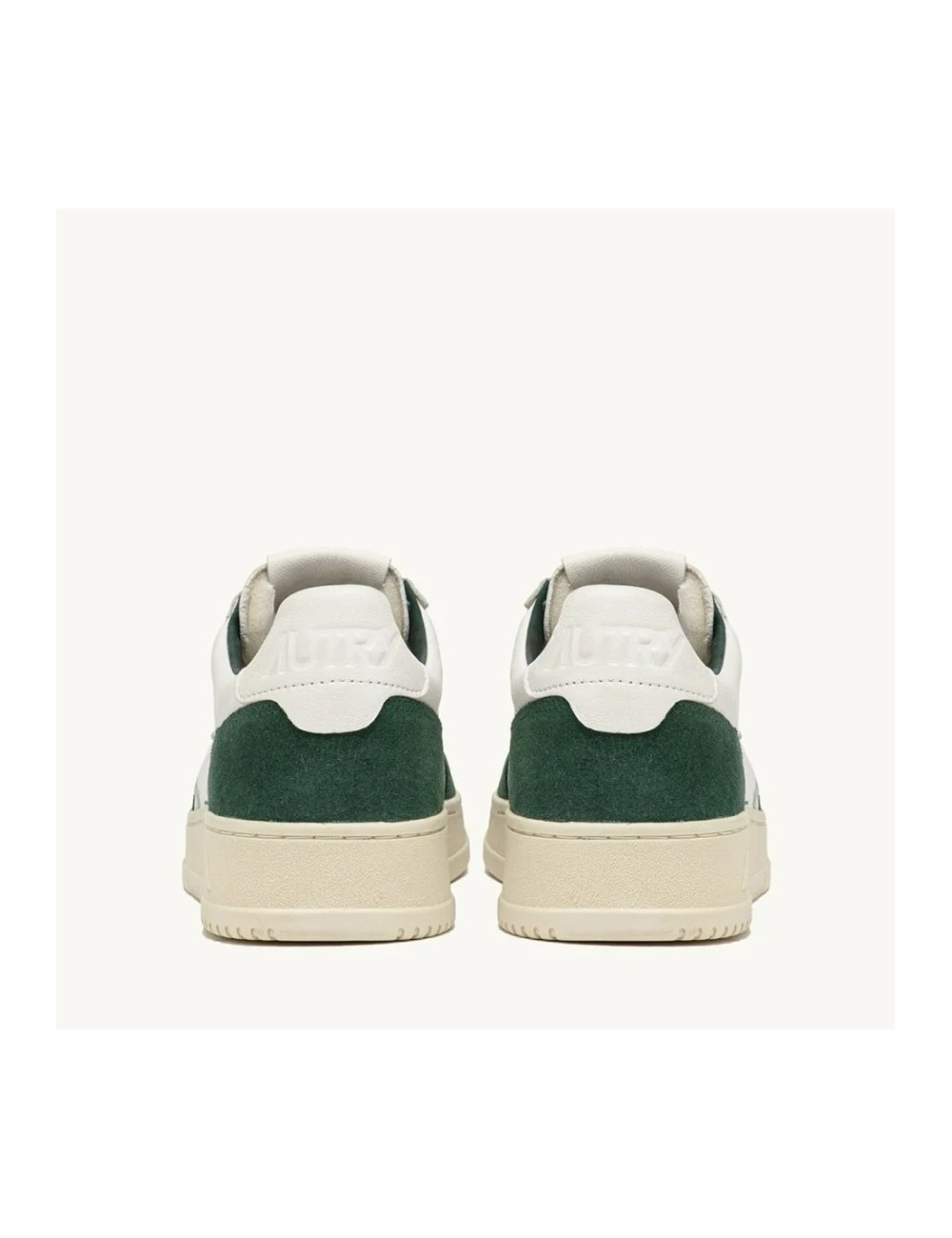 Ego Madrid zapatilla Autry Medalist banco piel ante verde GS42