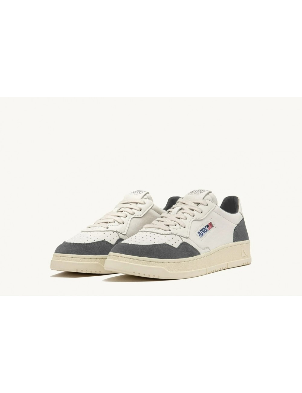 Ego Madrid zapatilla Autry Medalist banco piel ante verde GS45
