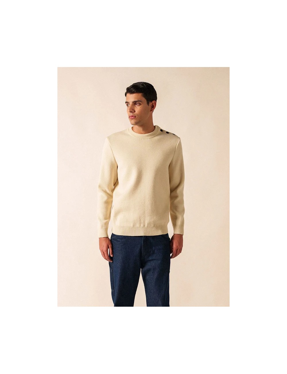 Saint James jersey marinero cancale blanco roto | Ego Madrid oficial