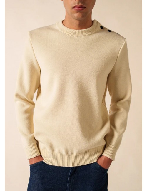 Saint James jersey marinero cancale blanco roto | Ego Madrid oficial