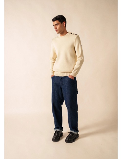 Saint James jersey marinero cancale blanco roto | Ego Madrid oficial