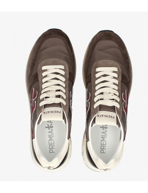 Zapatilla Premiata hombre Marron Mick 7714 | Almirante Seis Madrid