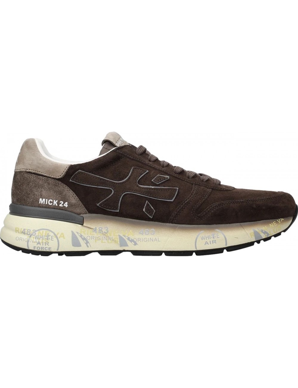 Premiata Mick ante marrón 7898
