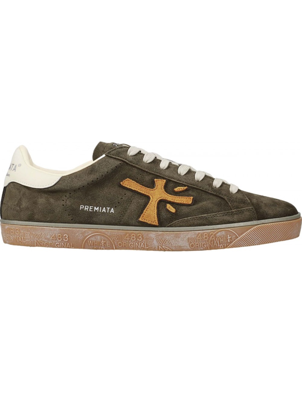 Premiata Steven piel verde 7767