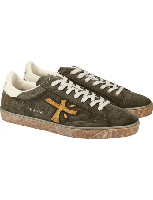 Premiata Steven piel verde 7767
