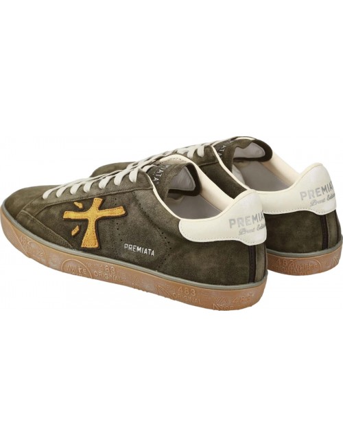 Premiata Steven piel verde 7767