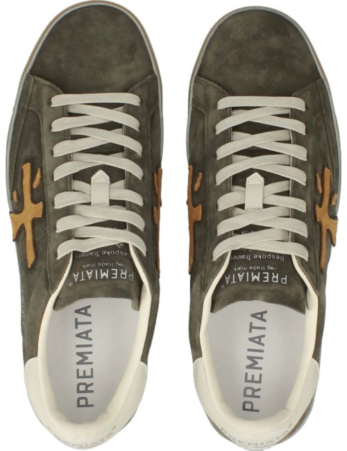 Premiata Steven piel verde 7767