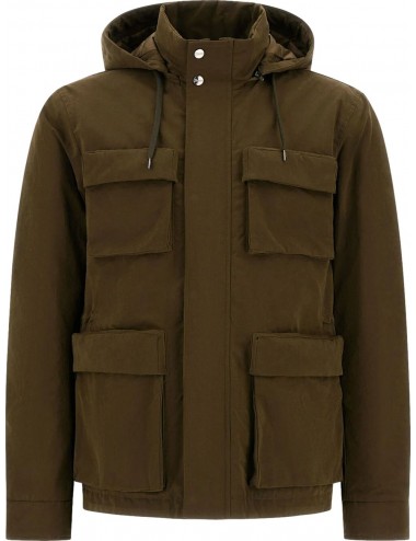 Herno field jacket waxed tech cotton | Almirante Seis tienda oficial