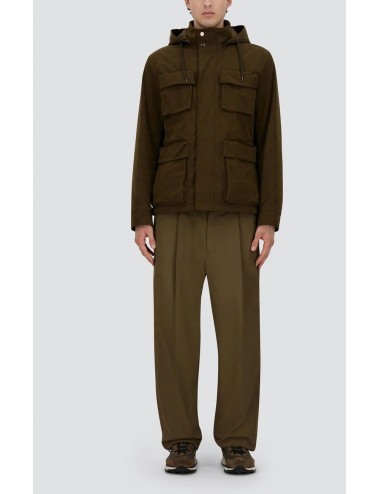 Herno field jacket waxed tech cotton | Almirante Seis tienda oficial 2