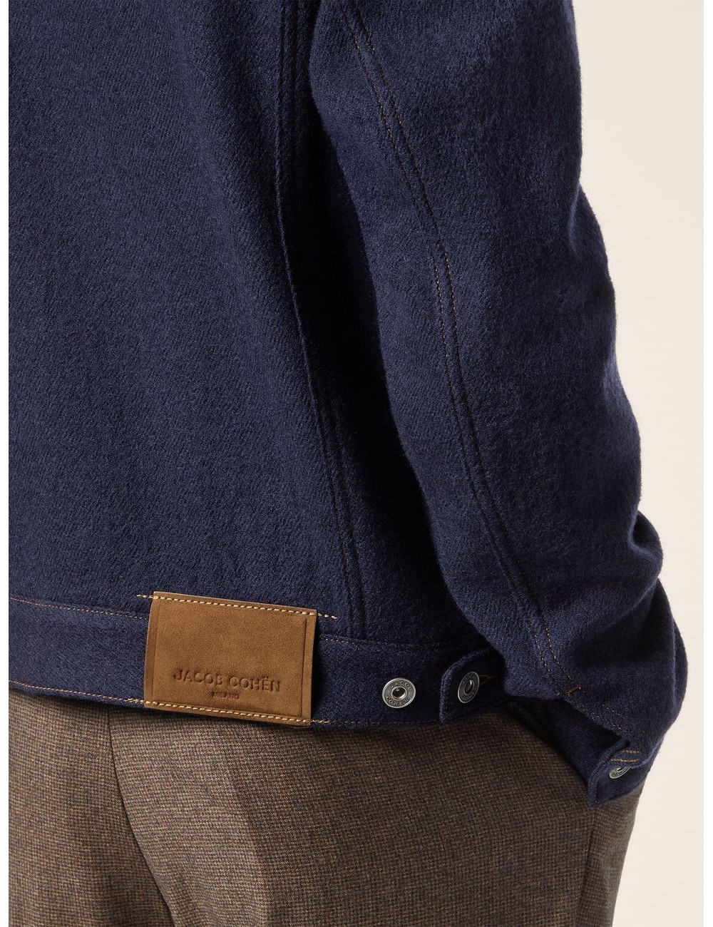 JACOB COHËN Cazadora vaquera lana azul | Almirante Seis tienda oficial
