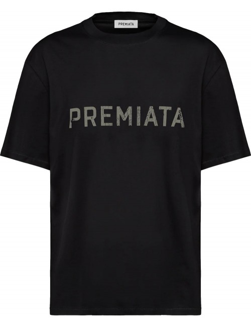 Camiseta manga corta Premiata negro printed