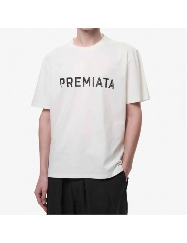 Camiseta manga corta Premiata pa1030 blanco printed 2