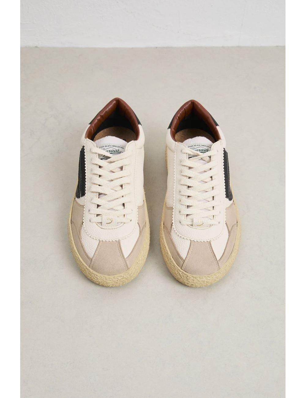 PURAAI zapatilla vegana Vintage Osso