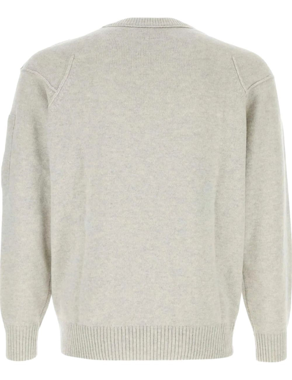 CP Company jersey cuello redondo lambswool grs gris | Ego Madrid oficial