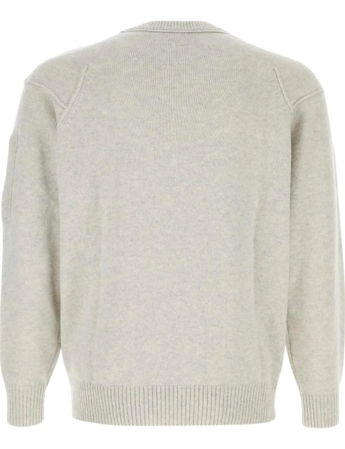 CP Company jersey cuello redondo lambswool grs gris | Ego Madrid oficial