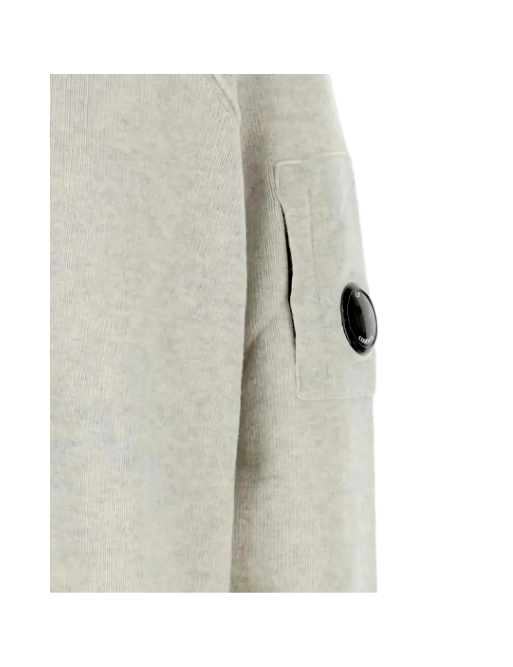 CP Company jersey cuello redondo lambswool grs gris | Ego Madrid oficial