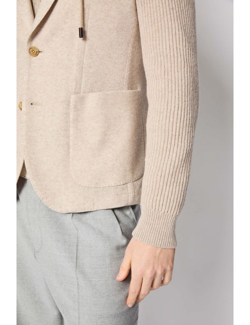L.B.M. Americana beige con pechera desmontable | Almirante Seis