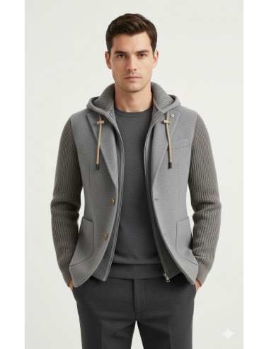 L.B.M. Americana gris con pechera desmontable | Almirante Seis 2