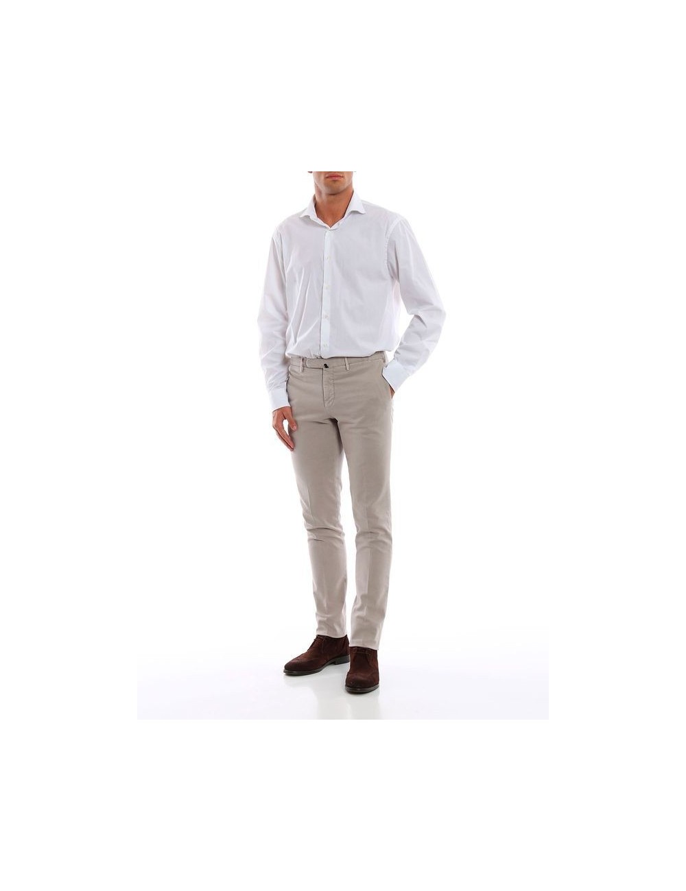Pantalón beige lavado Incotex de nueva colección | Ego
