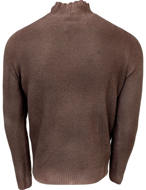 Jersey reversible beige marron de Arovescio