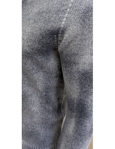 AROVESCIO jersey lana reversible Brushed Color deep blue | Ego Madrid 2