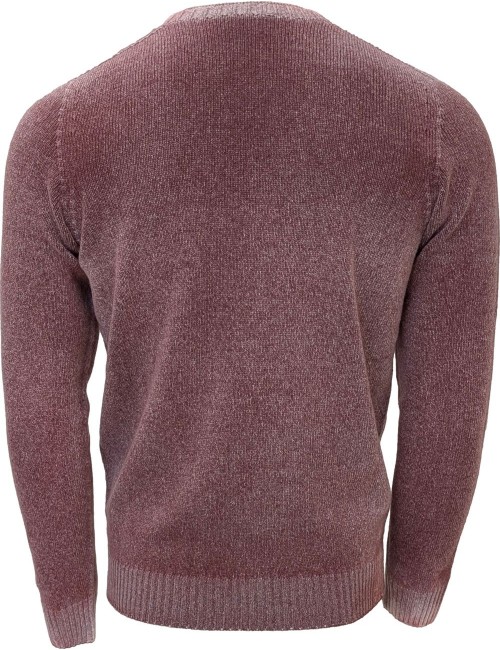 AROVESCIO jersey lana reversible Brushed Color vino | Ego Madrid