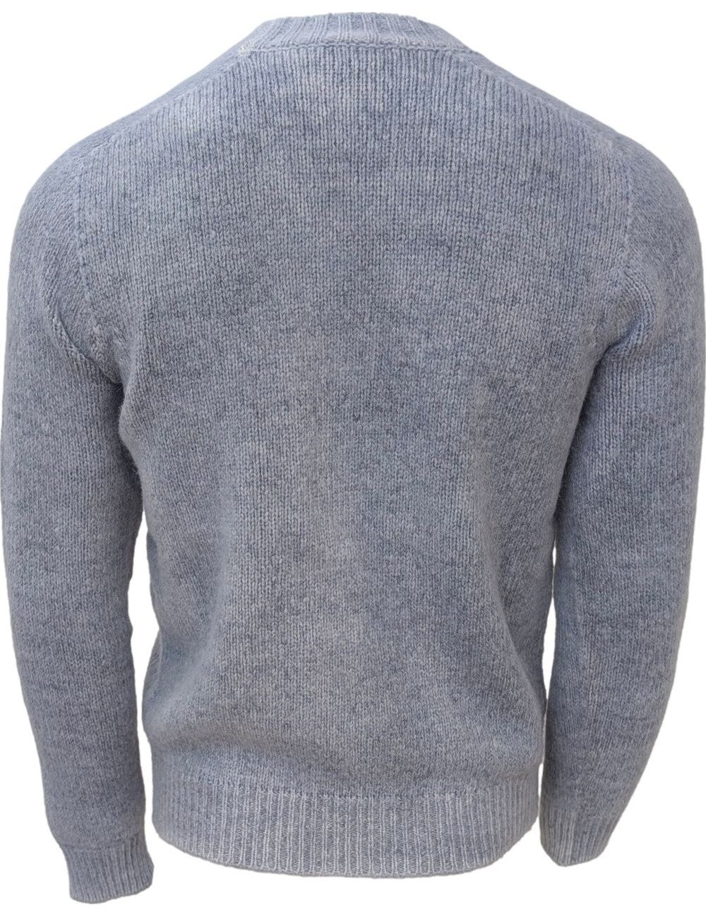AROVESCIO jersey pico alpaca Brushed azul claro | Ego Madrid