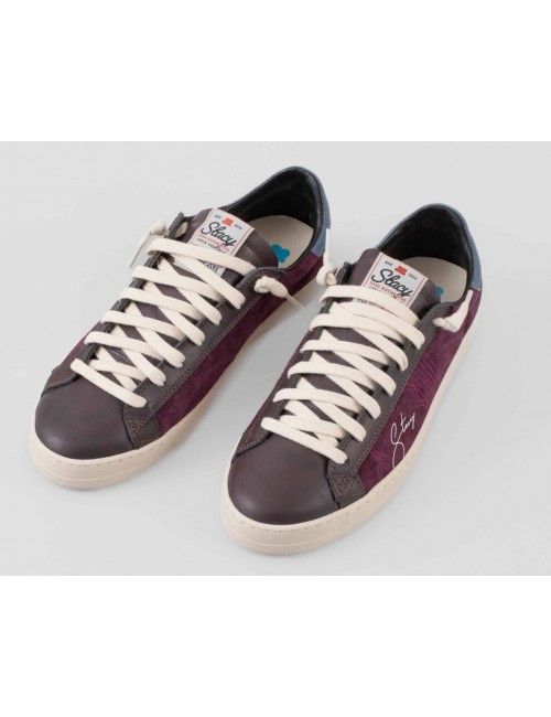 Zapatillas STACY Rose color vino | Ego Madrid tienda oficial