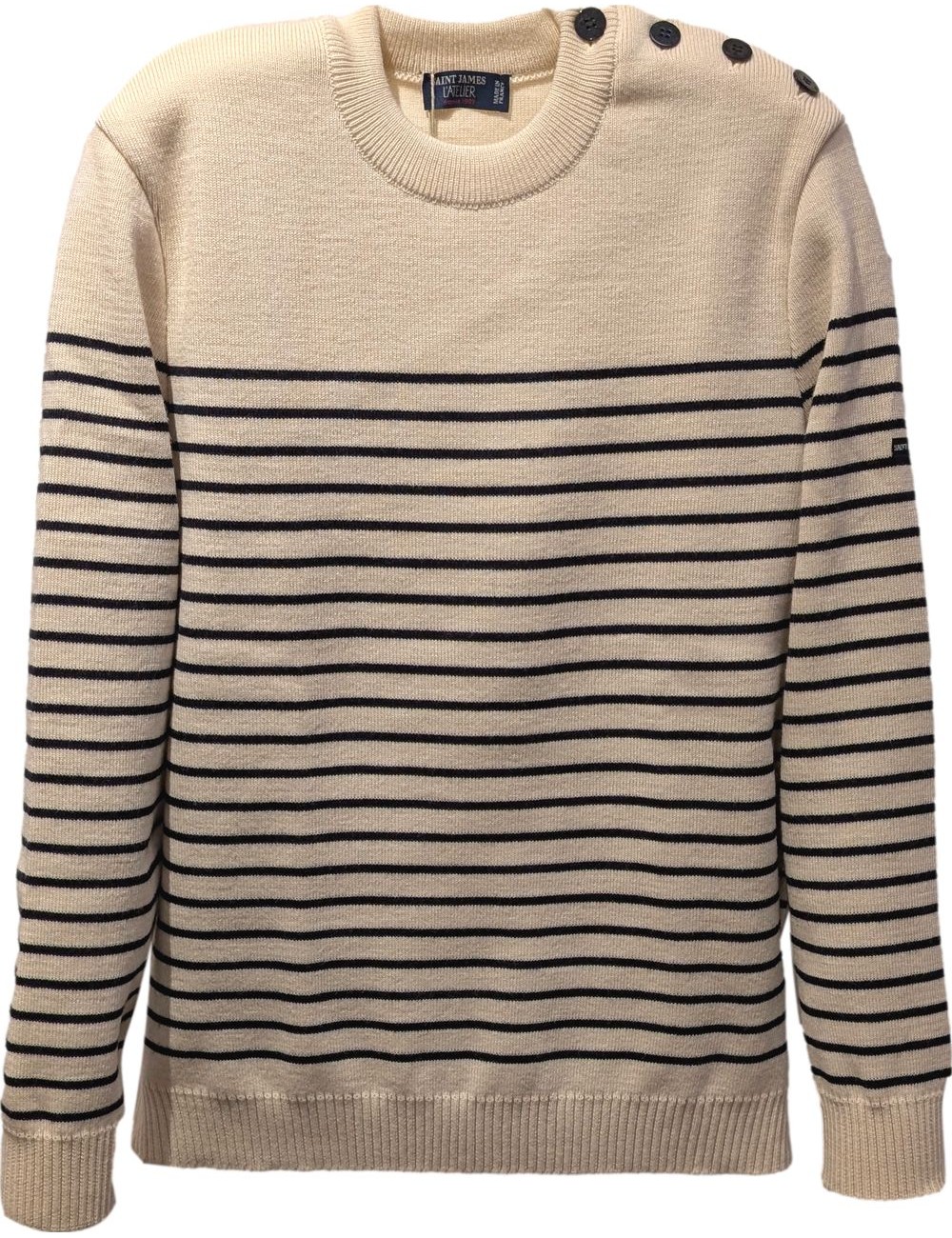 Saint James jersey marinero binic blanco | Ego Madrid oficial