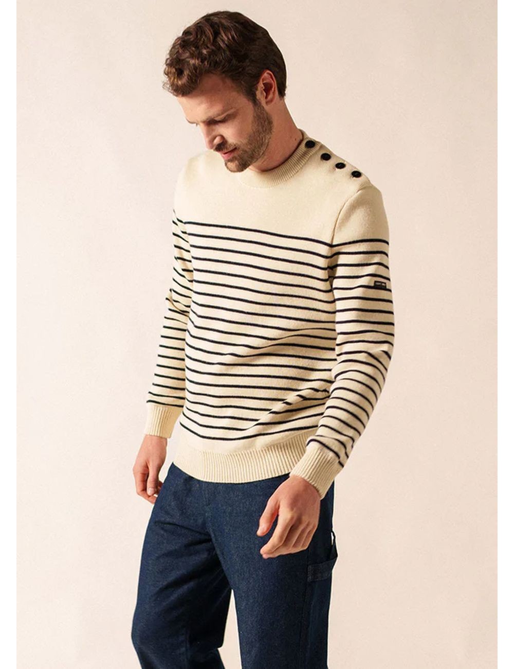Saint James jersey marinero binic blanco | Ego Madrid oficial
