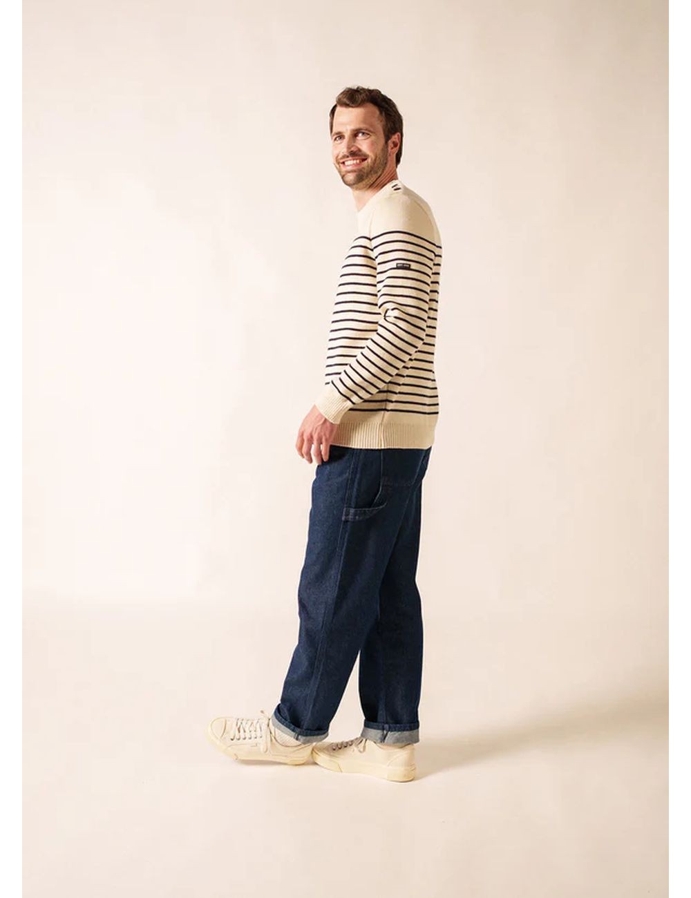 Saint James jersey marinero binic blanco | Ego Madrid oficial