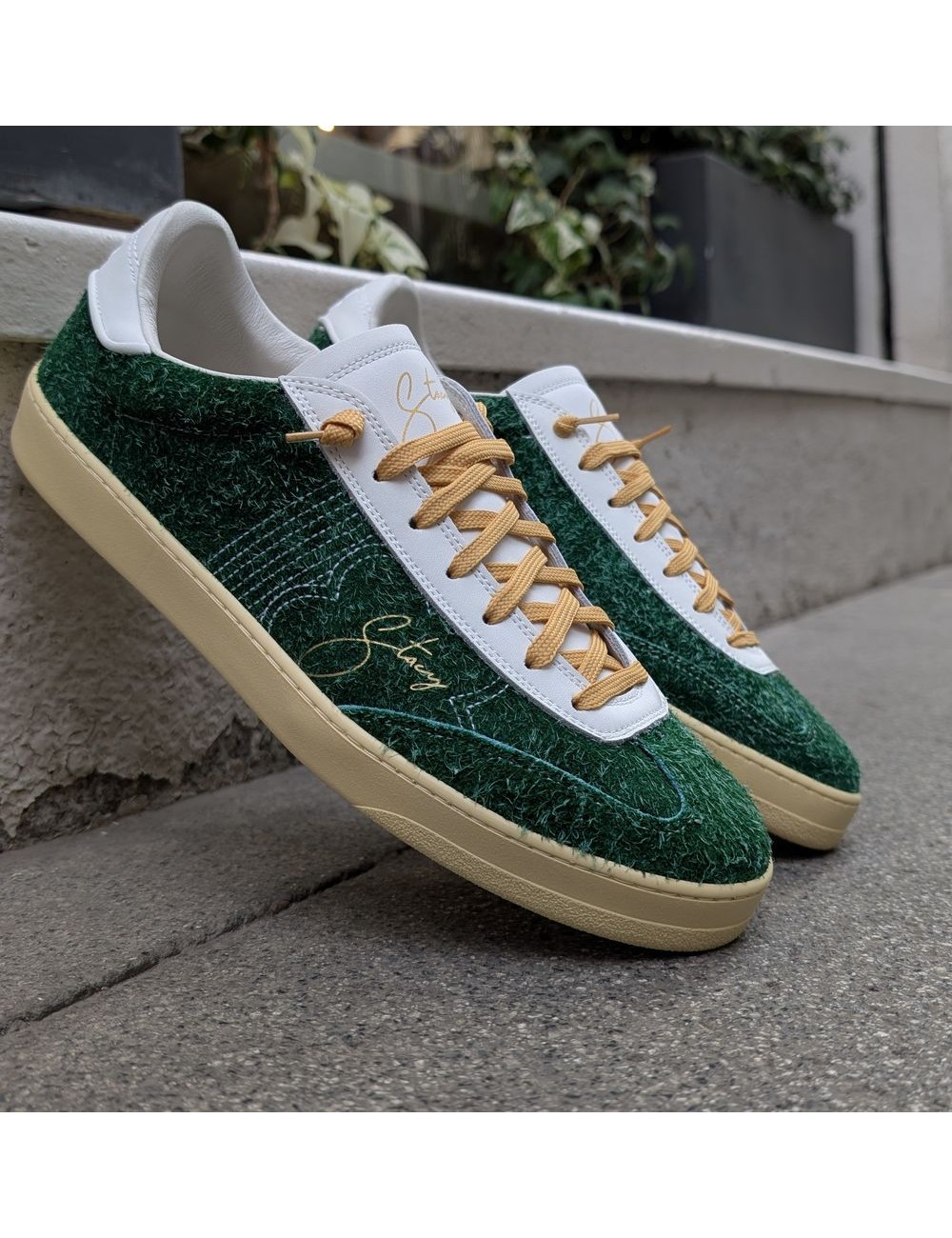 STACY Zapatillas Lotus Old Green