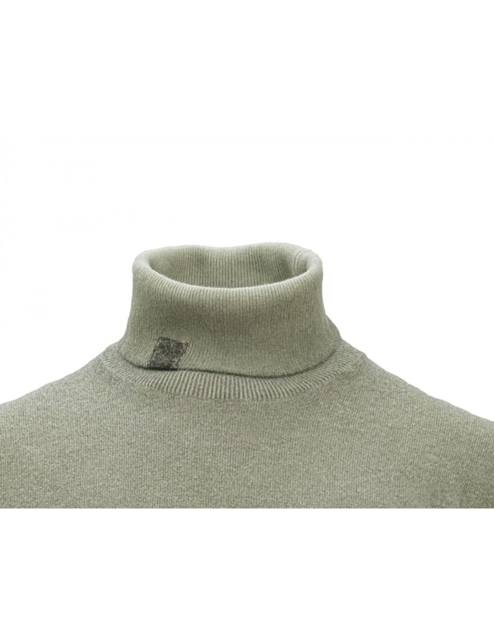 BoB jersey cuello vuelto lana cocida verde militar