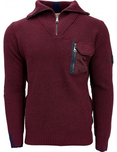 BOB jersey media cremallera granate | Ego Madrid tienda oficial