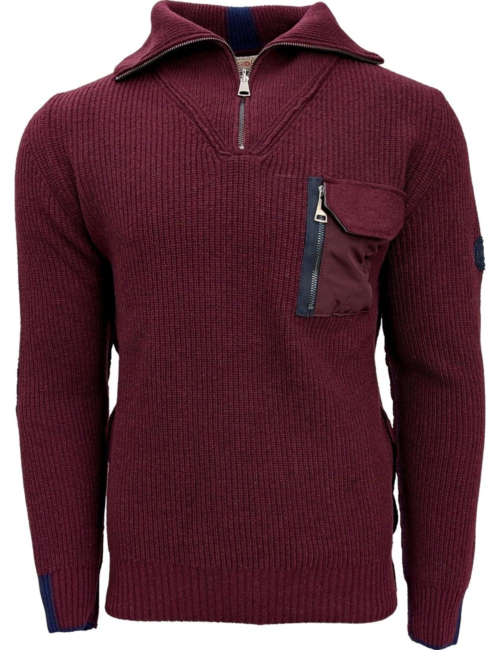BOB jersey media cremallera granate | Ego Madrid tienda oficial