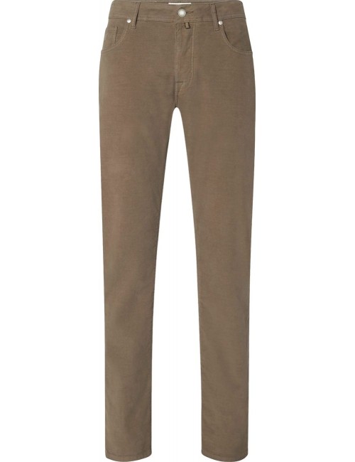 JACOB COHËN vaquero color gris elefante KHAKI BEIGE en pana lisa