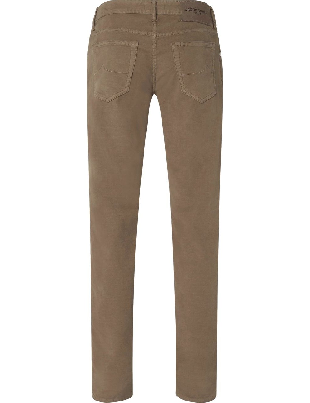 JACOB COHËN vaquero color gris elefante KHAKI BEIGE en pana lisa