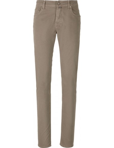 Jacob Cohën vaquero Bard gabardina elástica gris elefante