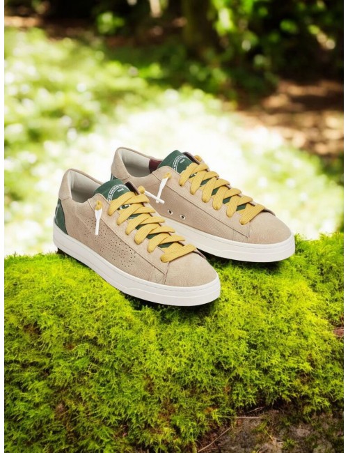 P448 zapatilla Jack blone ante beige