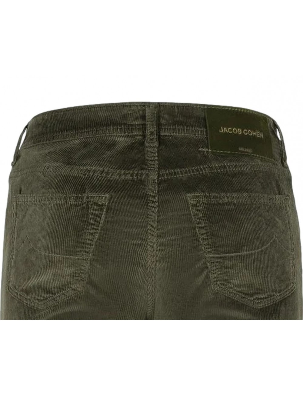 Jacob Cohën vaquero de micro pana verde | Almirante Seis oficial