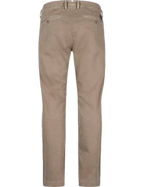 Jacob Cohën Bobby pantalón en gabardina gris | Almirante Seis Madrid