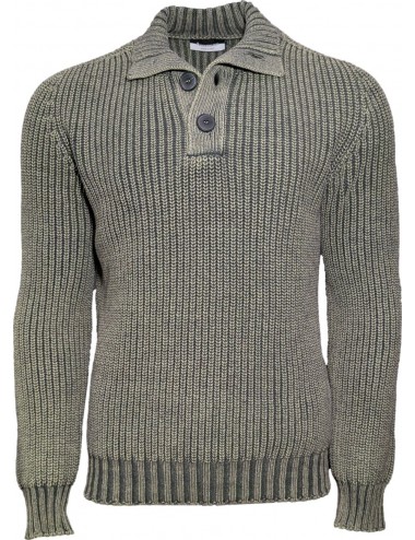 Arovescio Polo verde liquen botones tinto Stone | Ego Madrid oficial