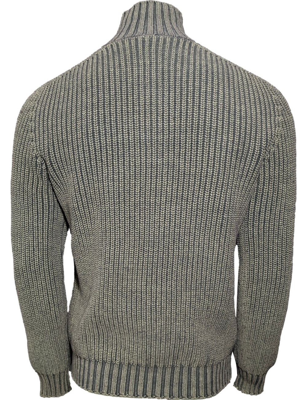 Arovescio Polo verde liquen botones tinto Stone | Ego Madrid oficial