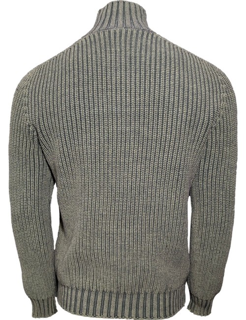 Arovescio Polo verde liquen botones tinto Stone | Ego Madrid oficial