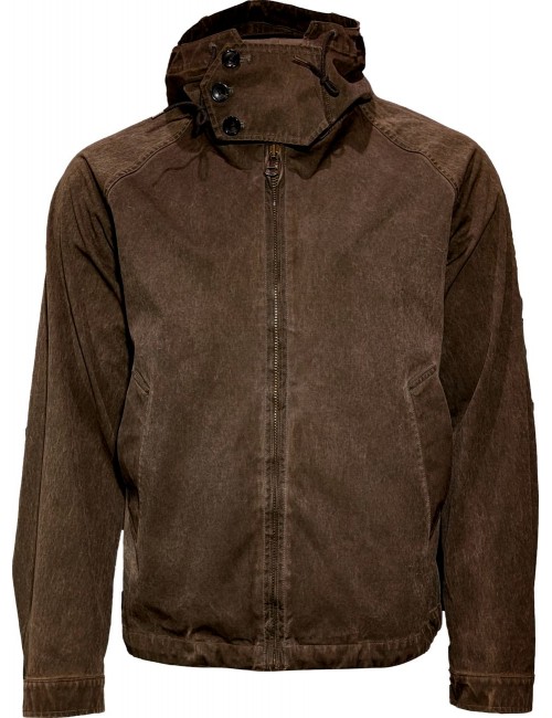 TEN C Anorak Terra Di Siena marrón