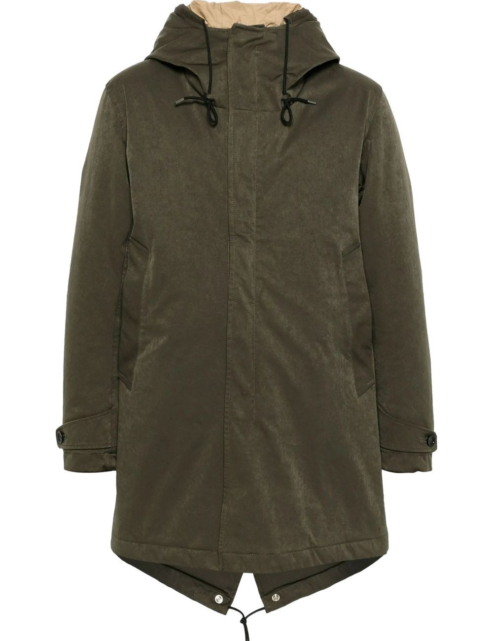 TEN C Core Down Parka verde | Ego Madrid oficial